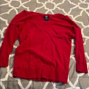 Quarter length sweater- pink.